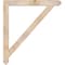 Ekena Millwork Traditional Arts & Crafts Smooth Bracket, Douglas Fir, 3 1/2"W x 38"D x 42"H BKT04X38X42TRA03SDF - alternate 3